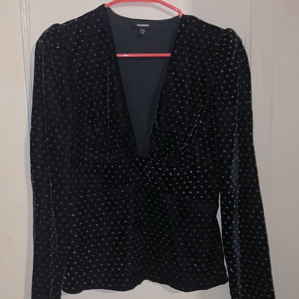 Black Formal Long Sleeve Shirt